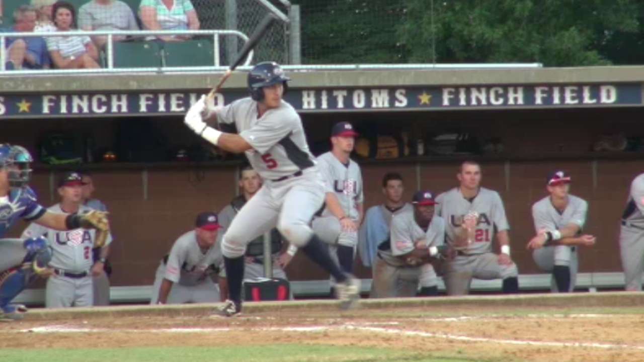Indians open Day 2 with infielder Mathias