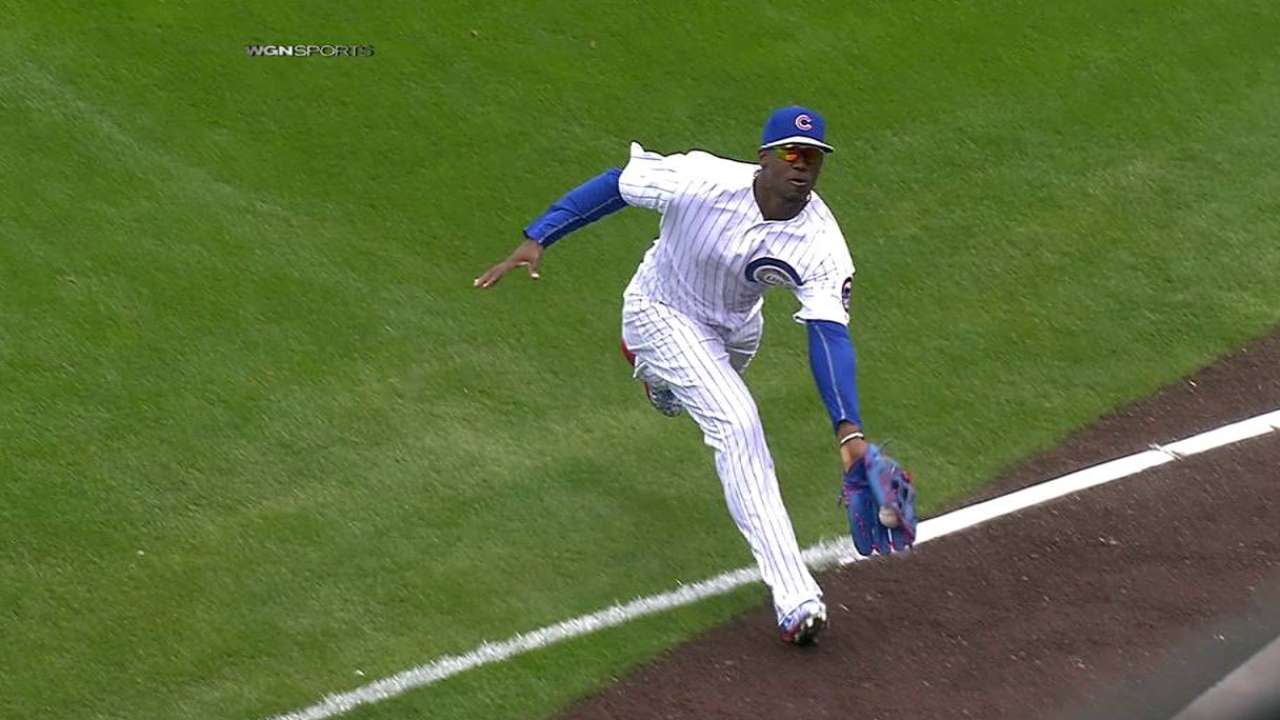 Soler's diving catch