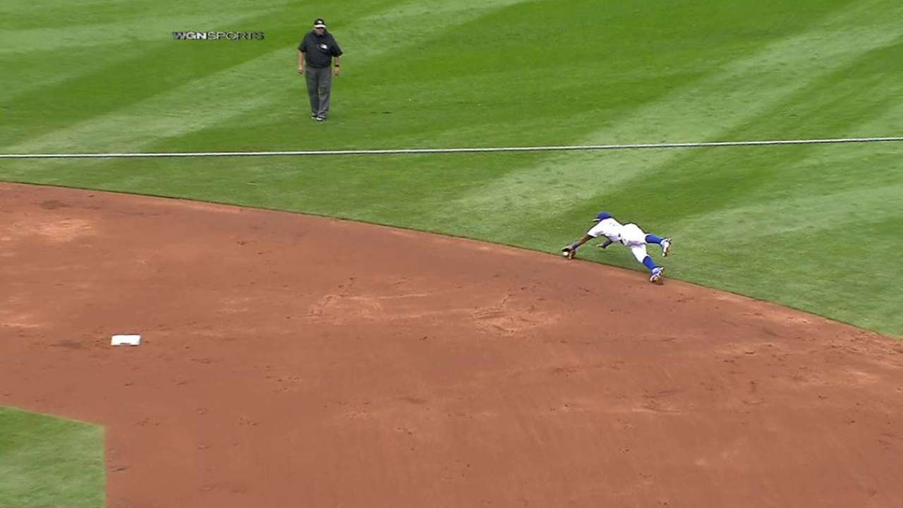 Russell's diving stop