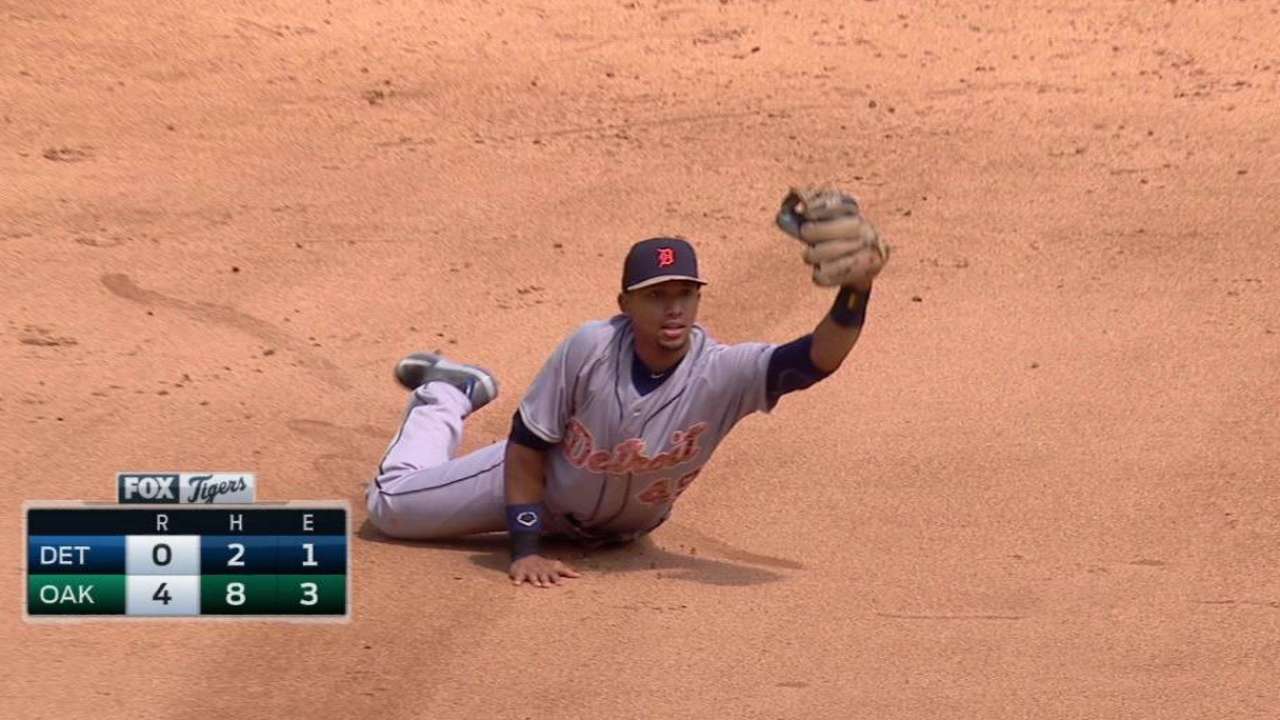 Tigres fueron silenciados por completo en Oakland