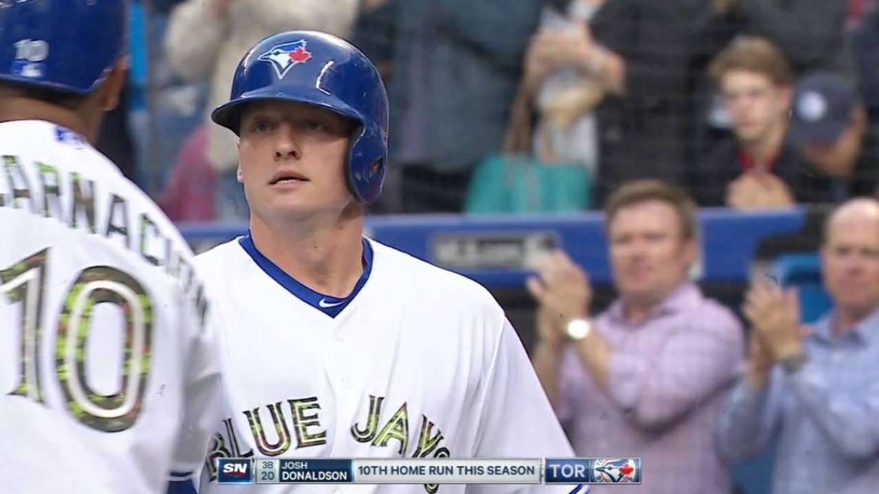 Donaldson goes deep