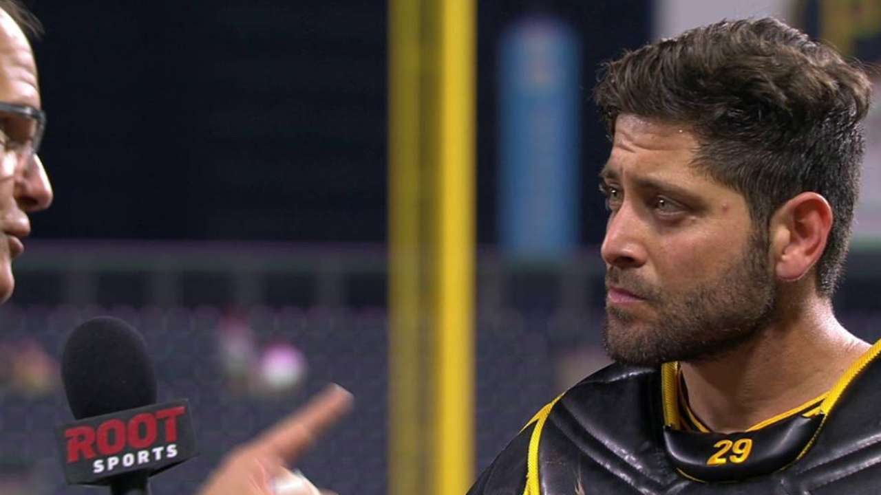 Cervelli on Pirates' victory