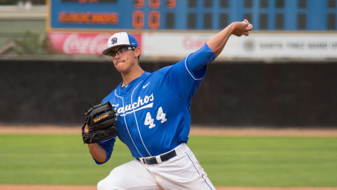 2015 Draft: Justin Jacome, P