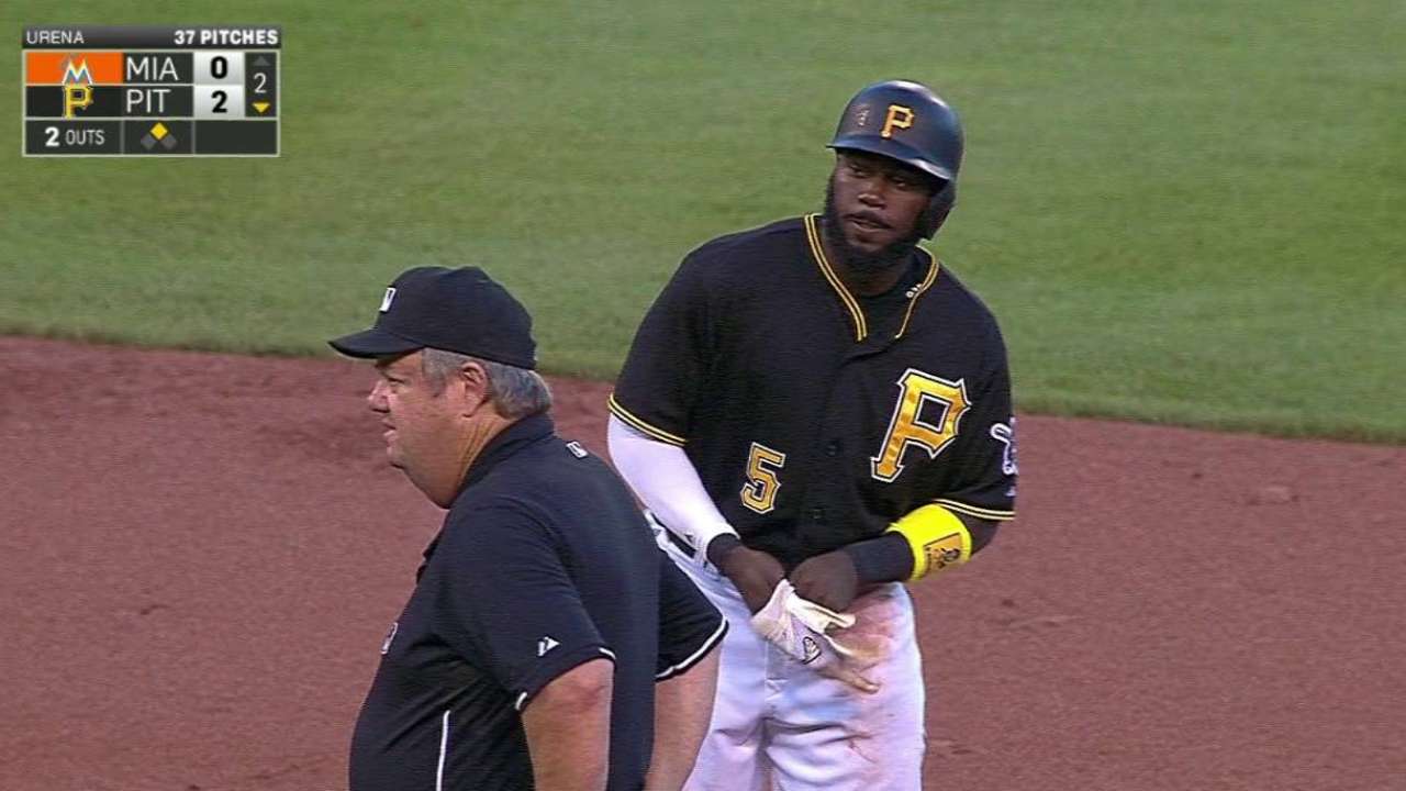 Harrison's RBI double
