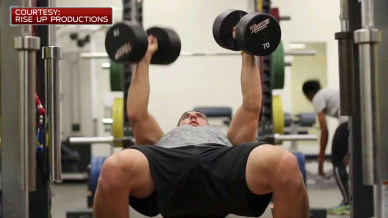 Lorenzen's intense workouts
