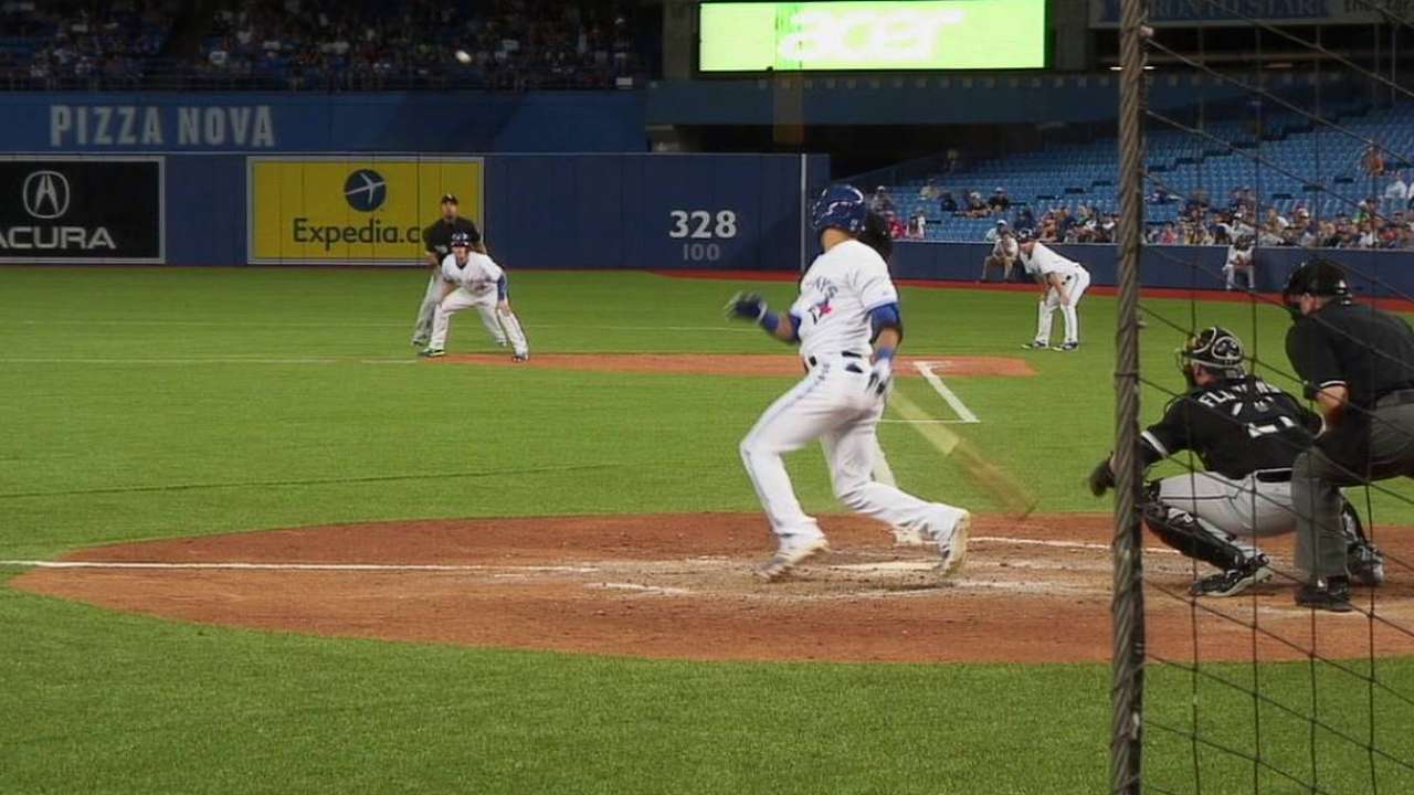 Bautista's second two-run double