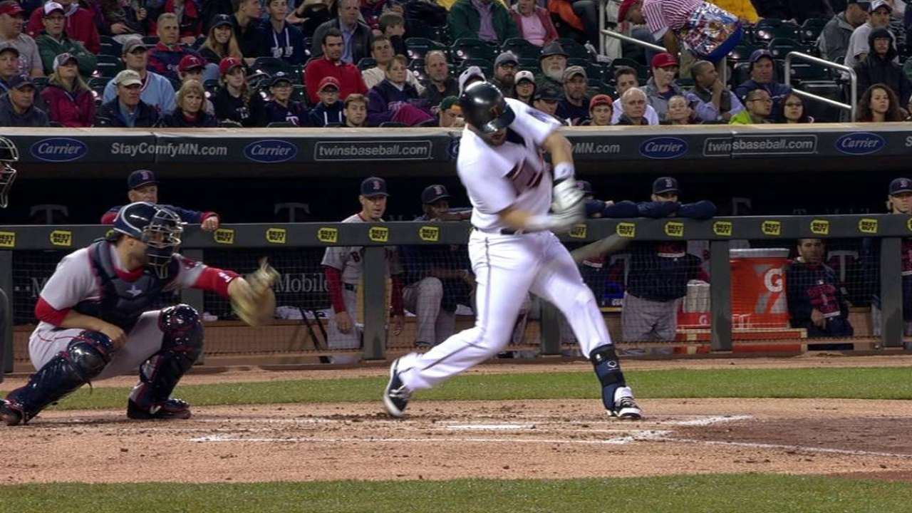 Plouffe's RBI double