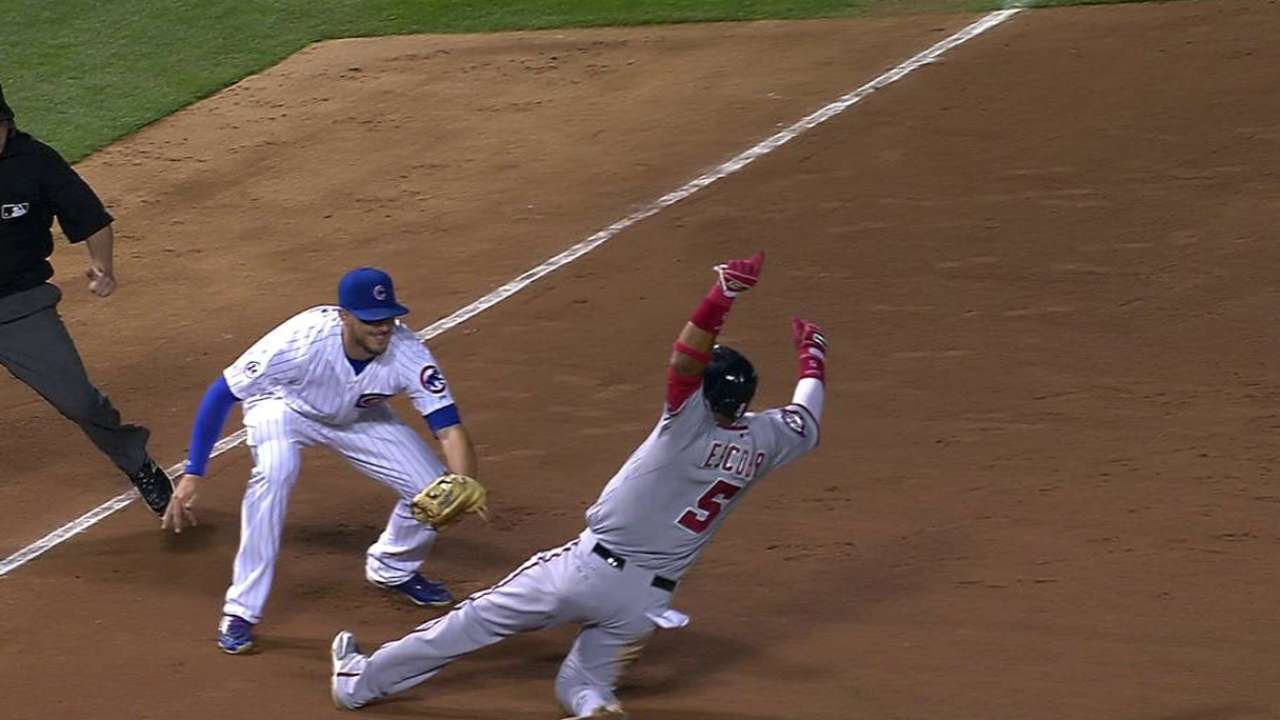 Nats lament errors in loss to Cubs