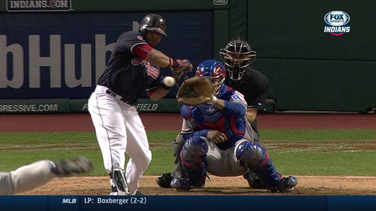 Santana back in lineup; Salazar should make next start