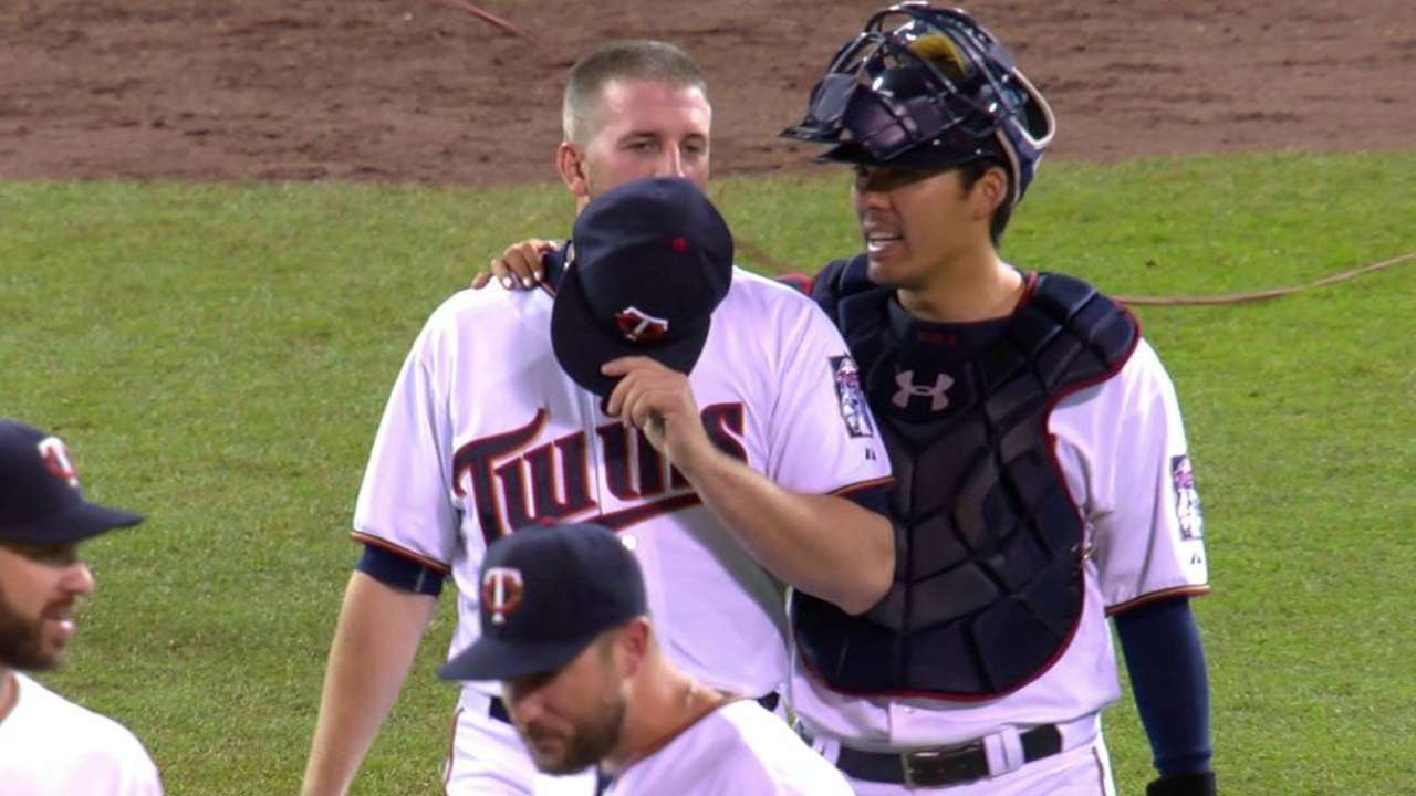 Perkins slams the door
