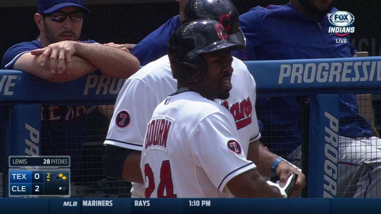 Bourn's RBI single