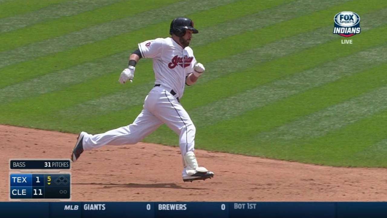 Kipnis legs out a triple