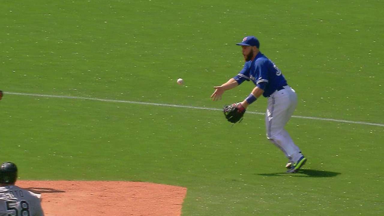Martin looks like a natural at second