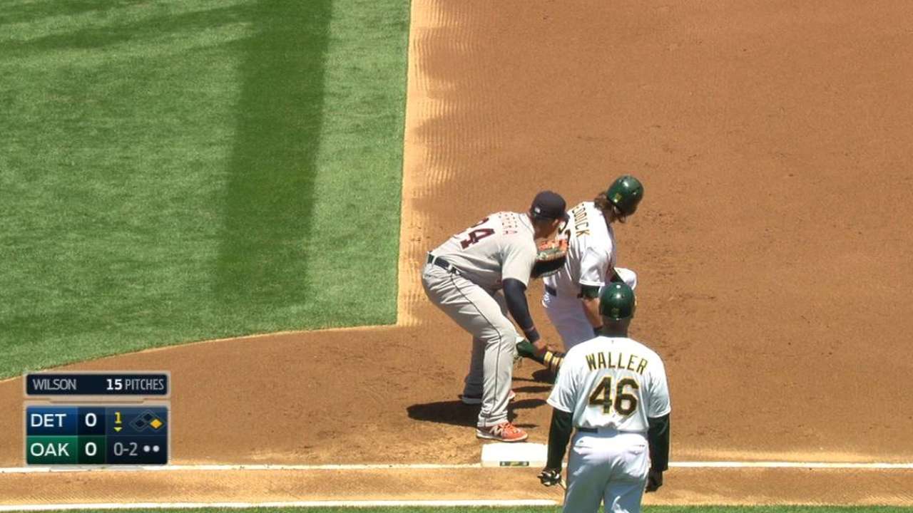 Wilson picks off Reddick