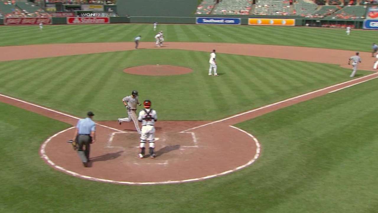 Flowers' RBI forceout
