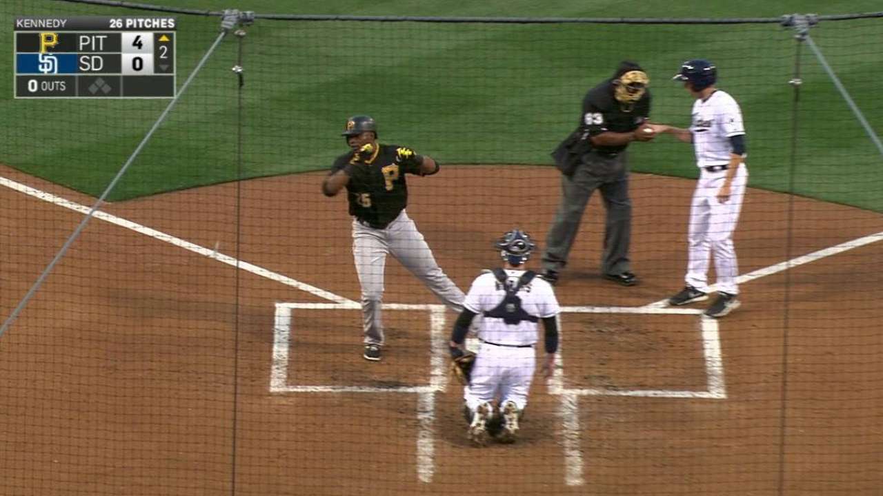 Gregory Polanco sigue haciendo los ajustes en Piratas