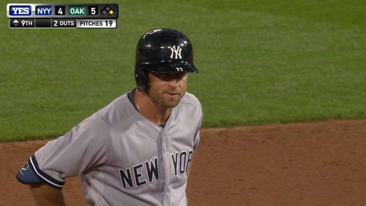 Gardner's RBI double