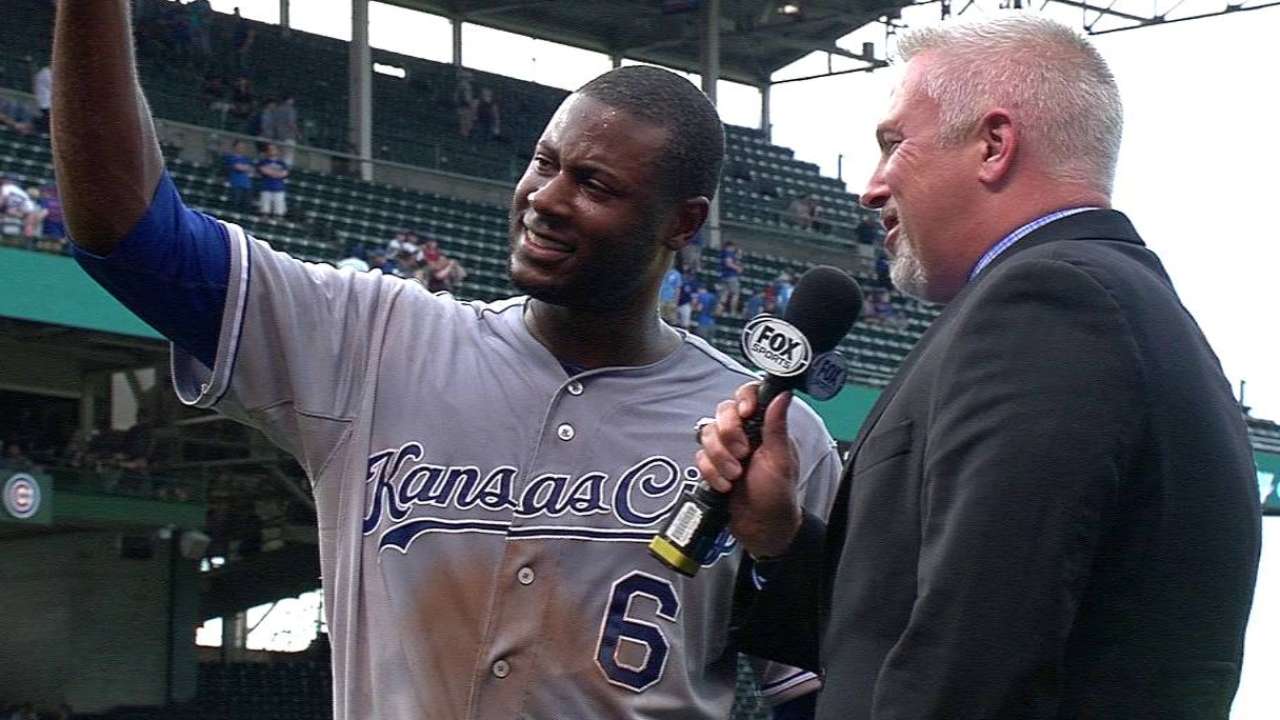Cain on win vs. the Cubs