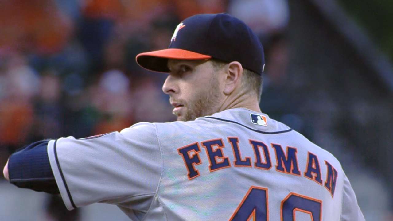 Injuries have Astros evaluating rotation depth