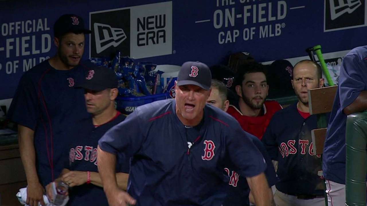 Napoli, Farrell get tossed