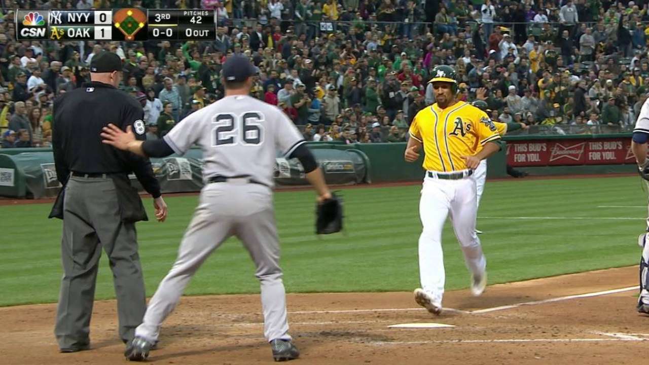 Butler's RBI double