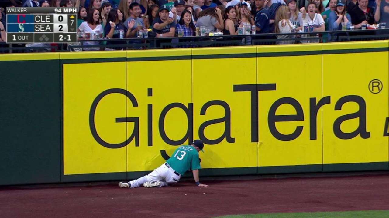 Ackley's terrific catch