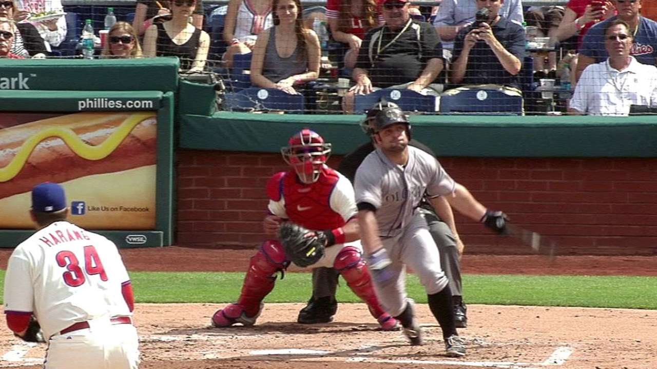McKenry's solo home run