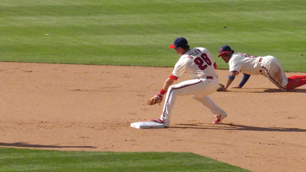 Galvis' marvelous flip for force