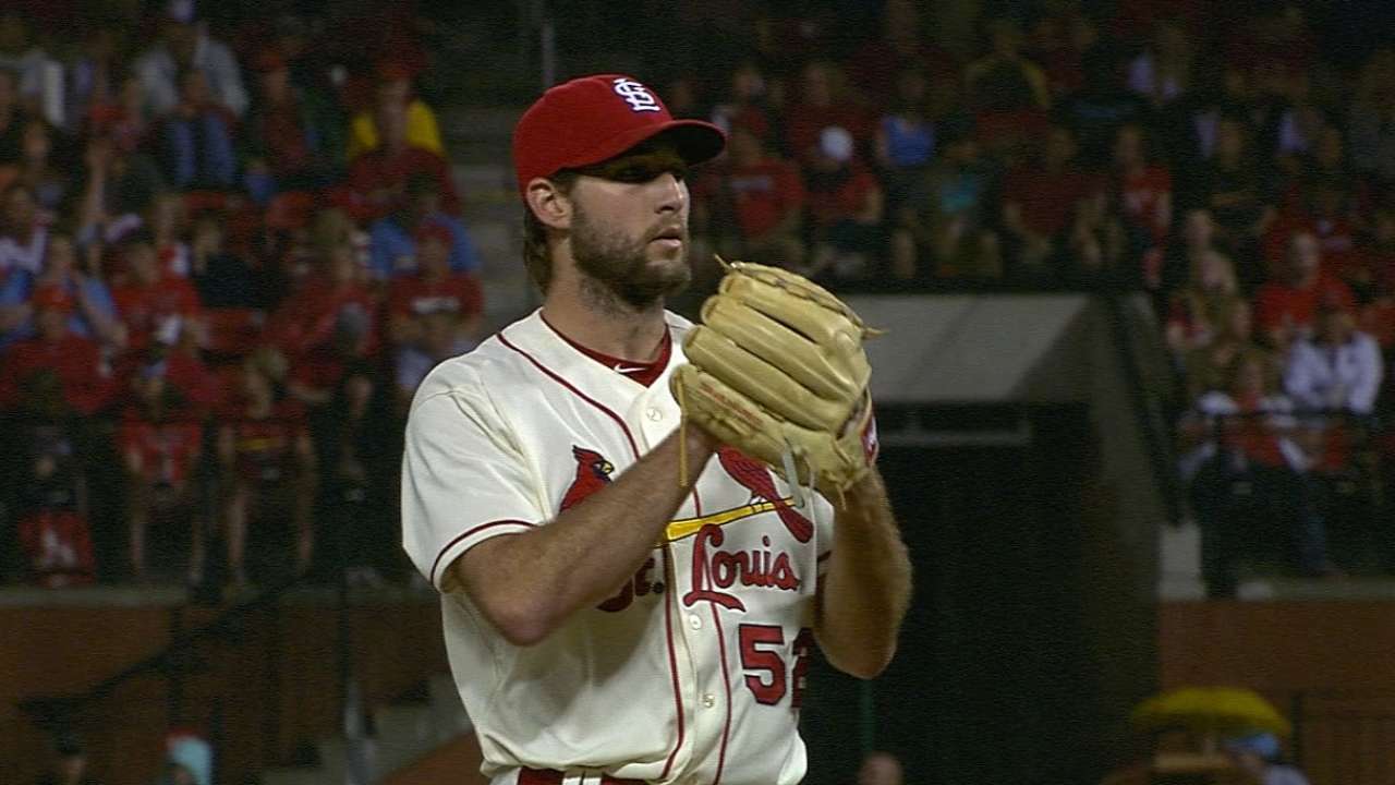 Wacha strikes out seven