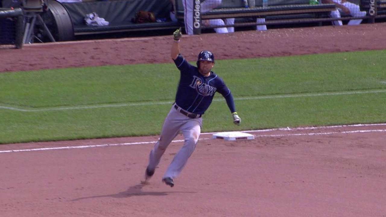 DeJesus' solo blast