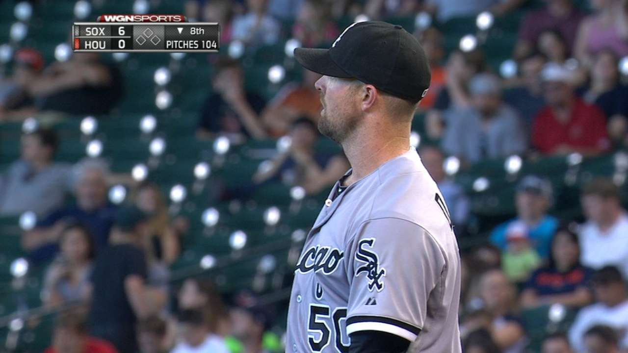 Danks' complete effort backed by defense