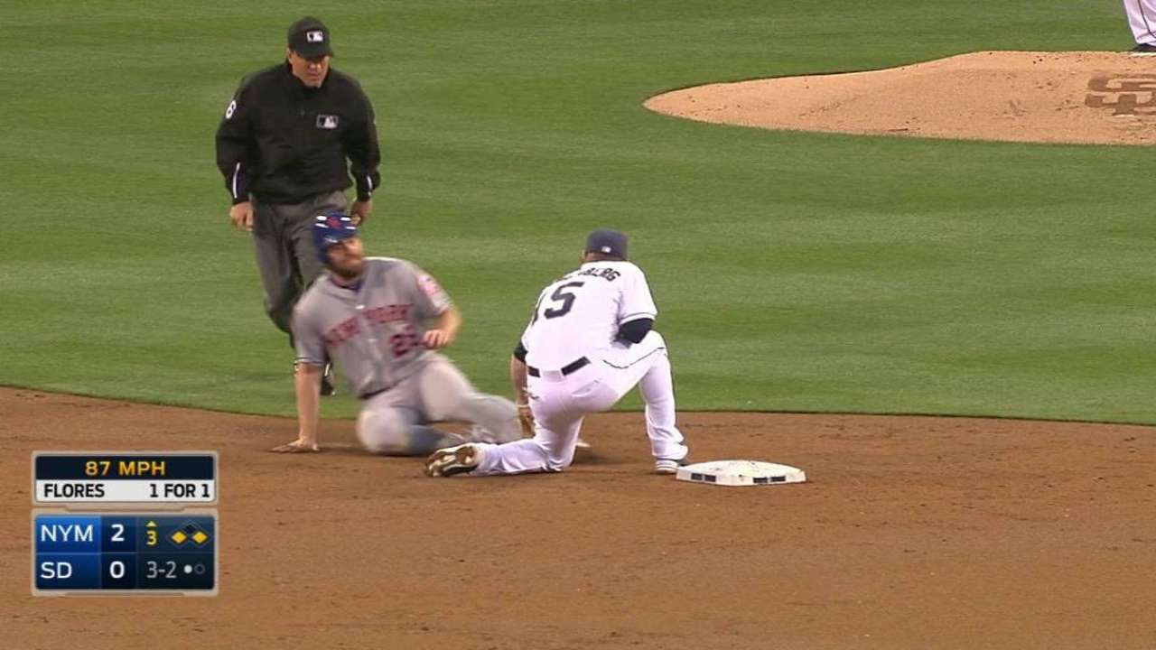 Padres turn double play