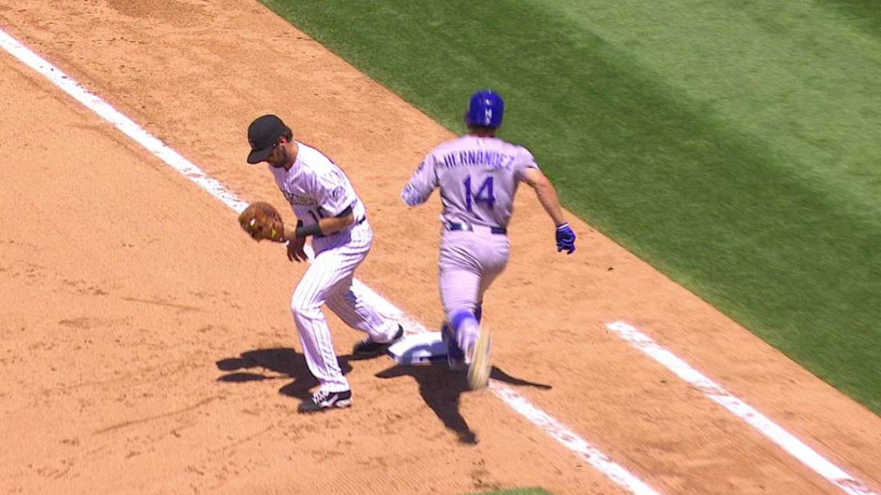 Rockies win challenge