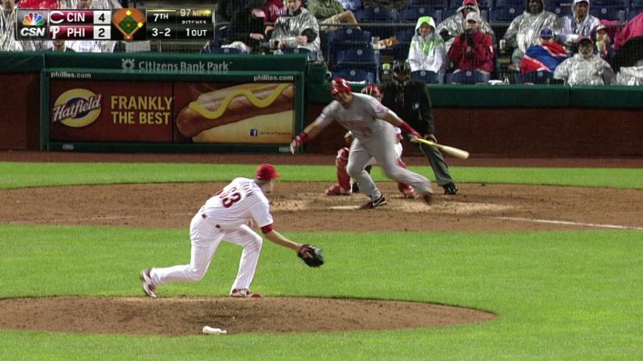 Phillies recall Diekman, designate McGowan