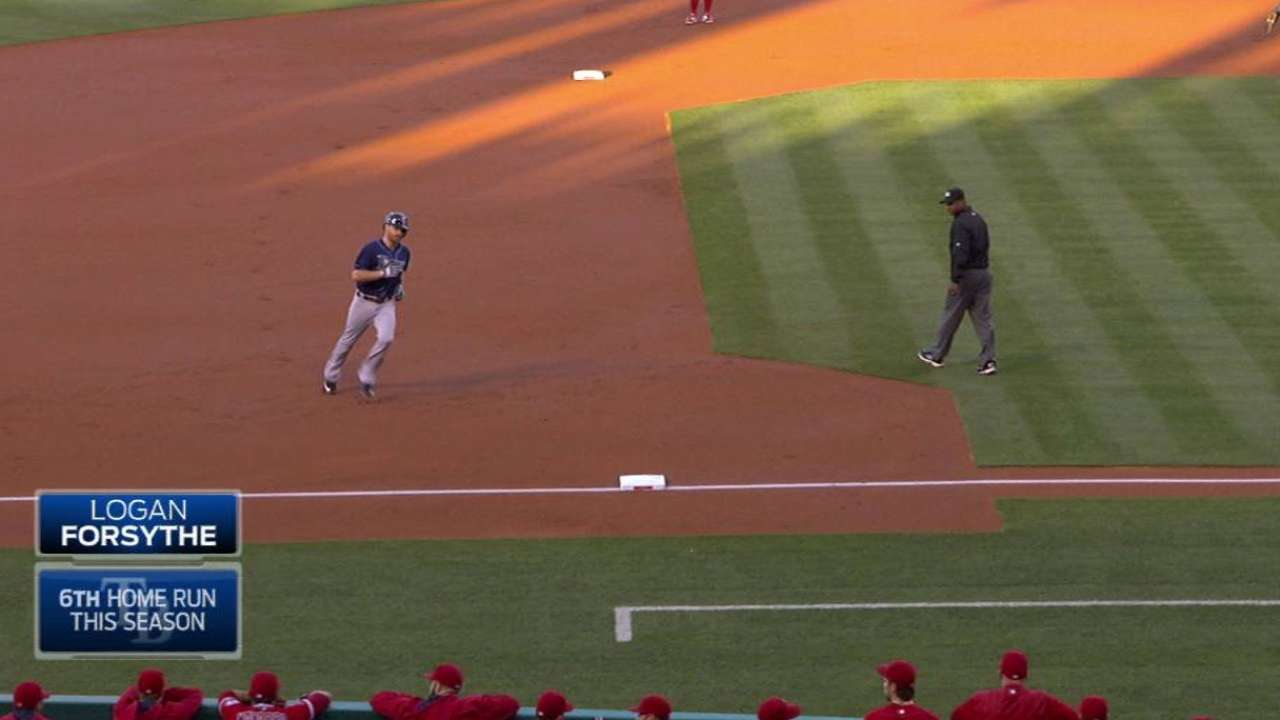 Forsythe's towering two-run shot