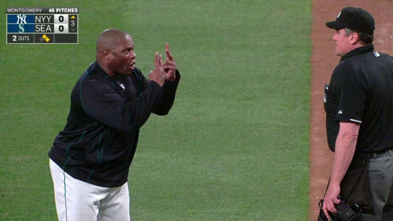 McClendon, Zunino ejected in 3rd