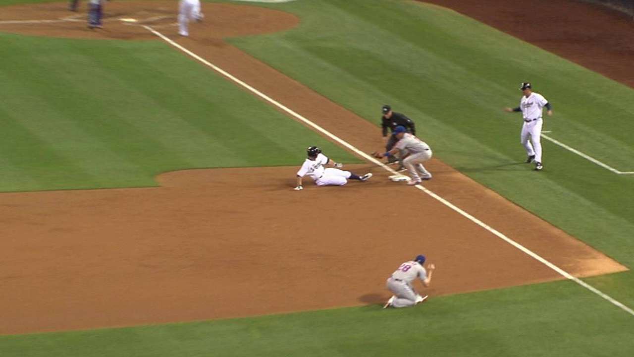 Spangenberg's RBI triple