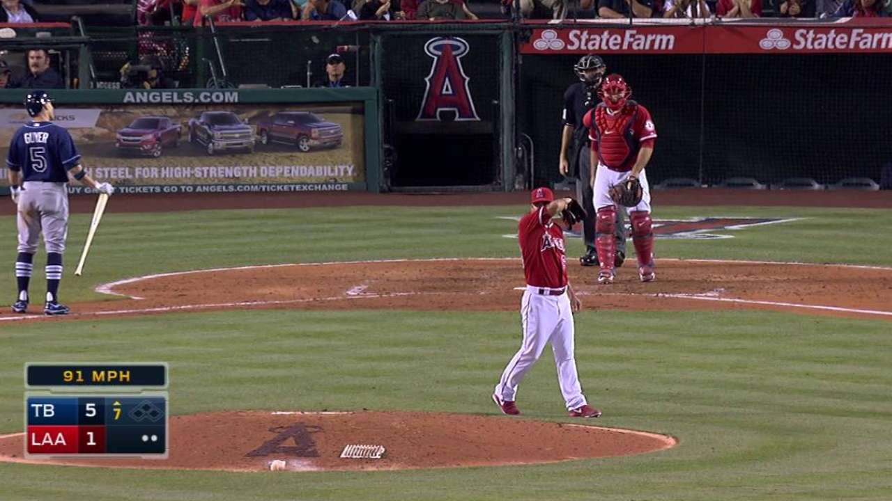 Ibarra gets first ML strikeout