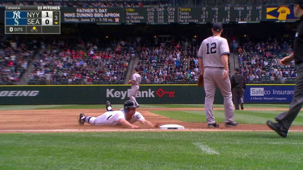 Lack of 1st-round pick no worry for Mariners