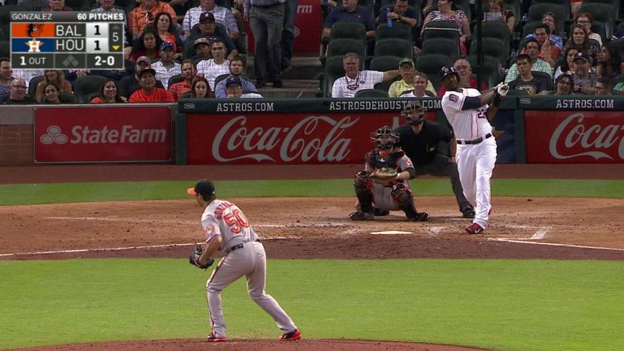 Carter's second solo home run