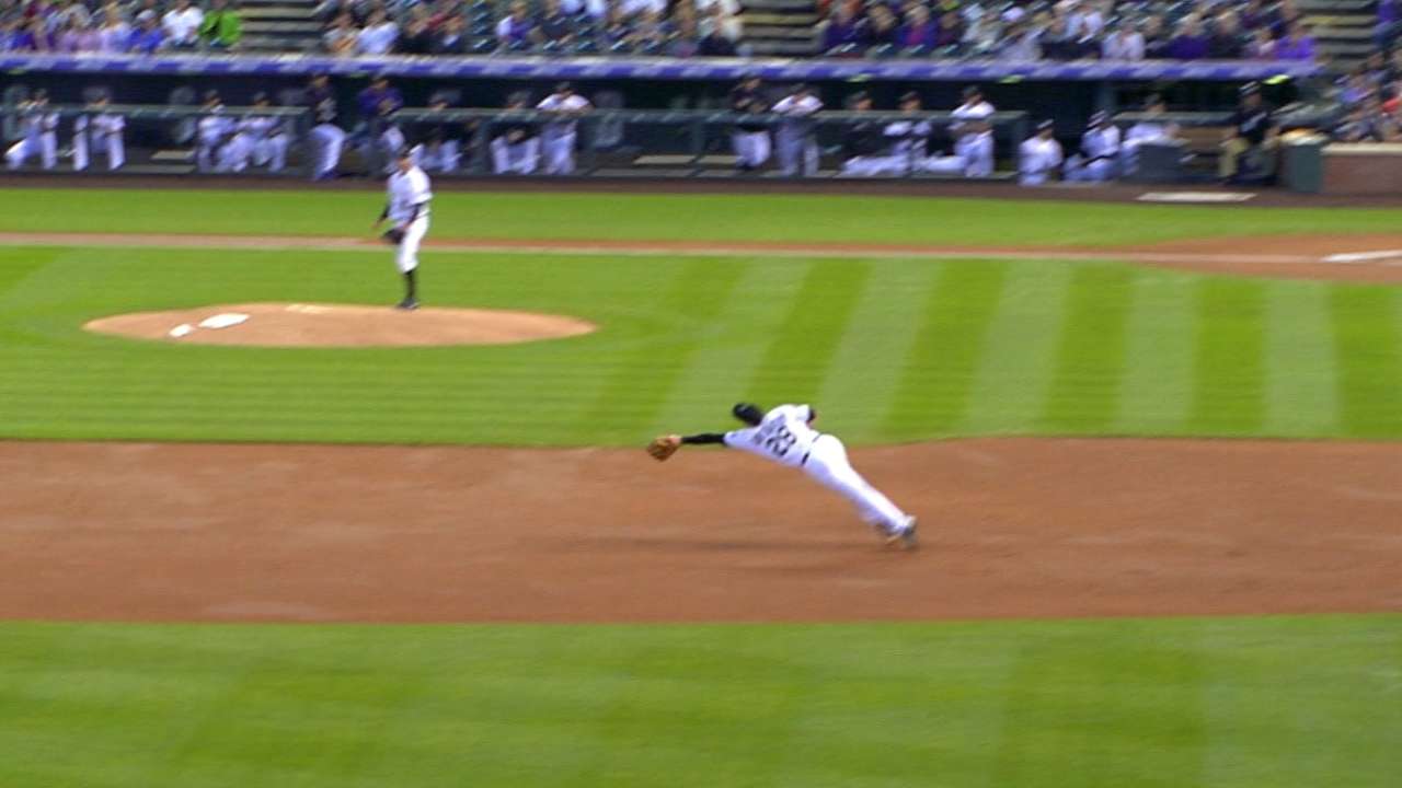 Arenado's diving catch