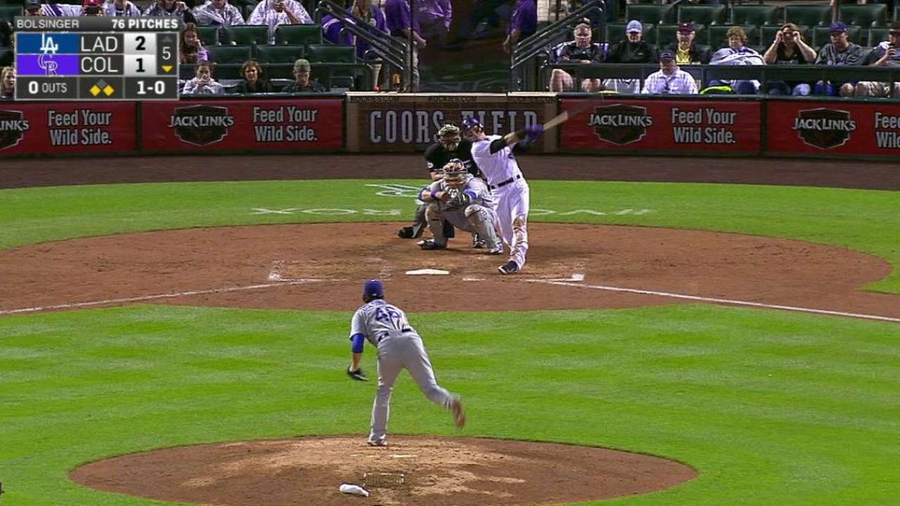 Tulowitzki's three-run homer