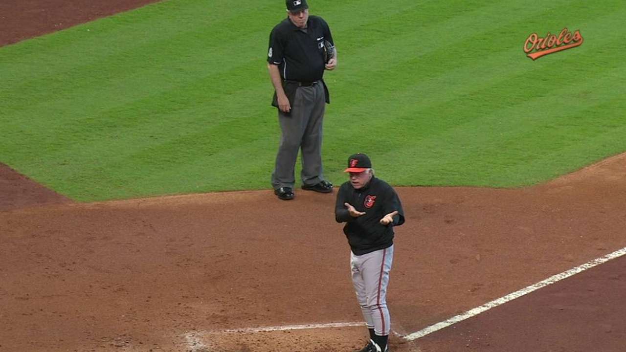 Showalter's ejection
