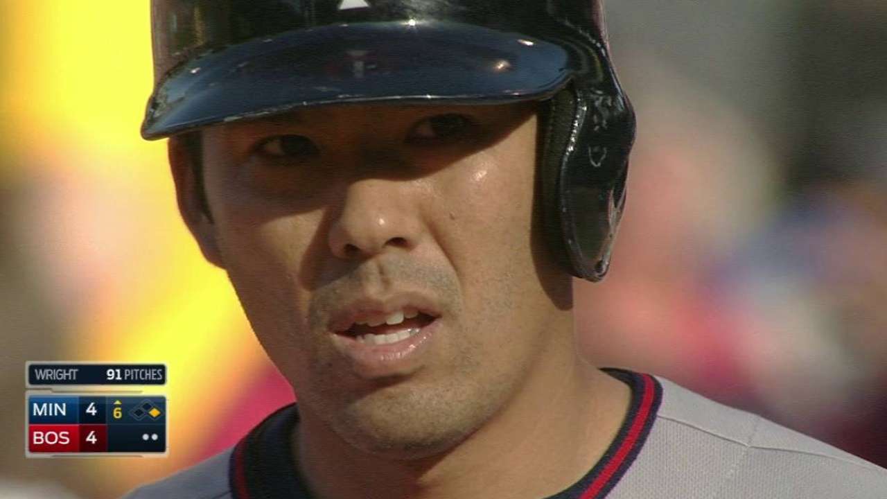 Suzuki's run-scoring single