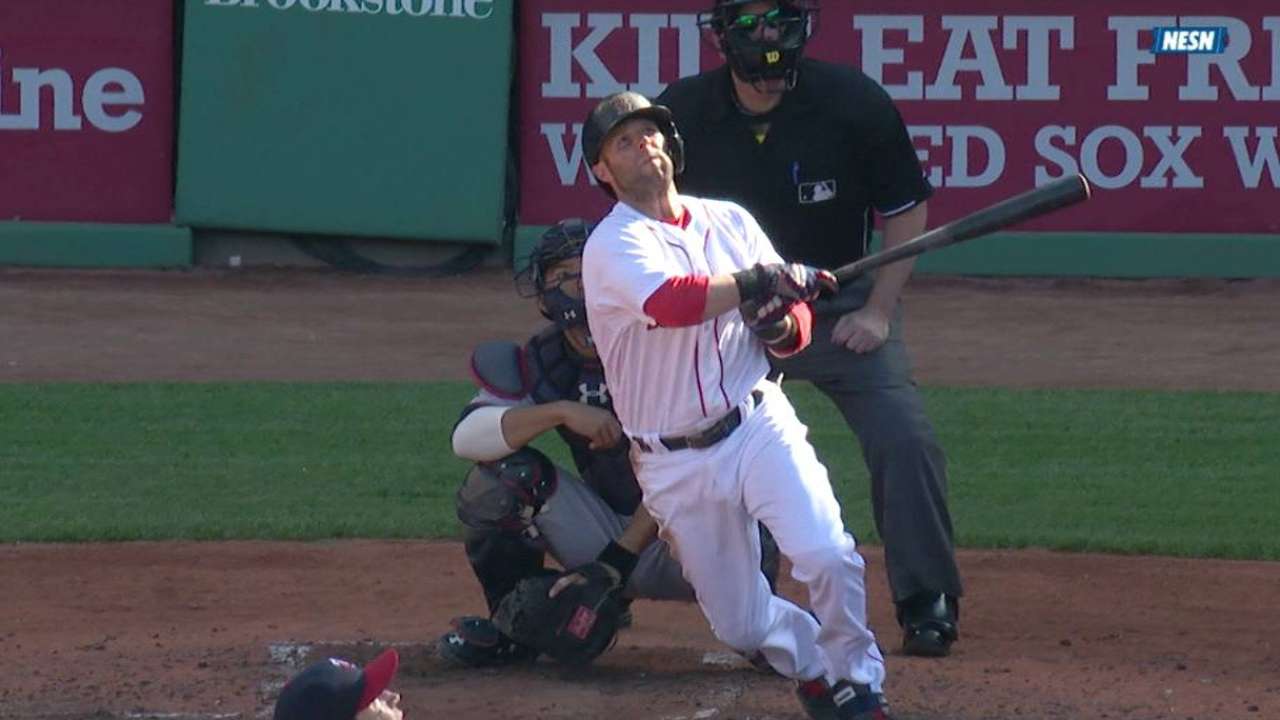 Pedroia's solo shot