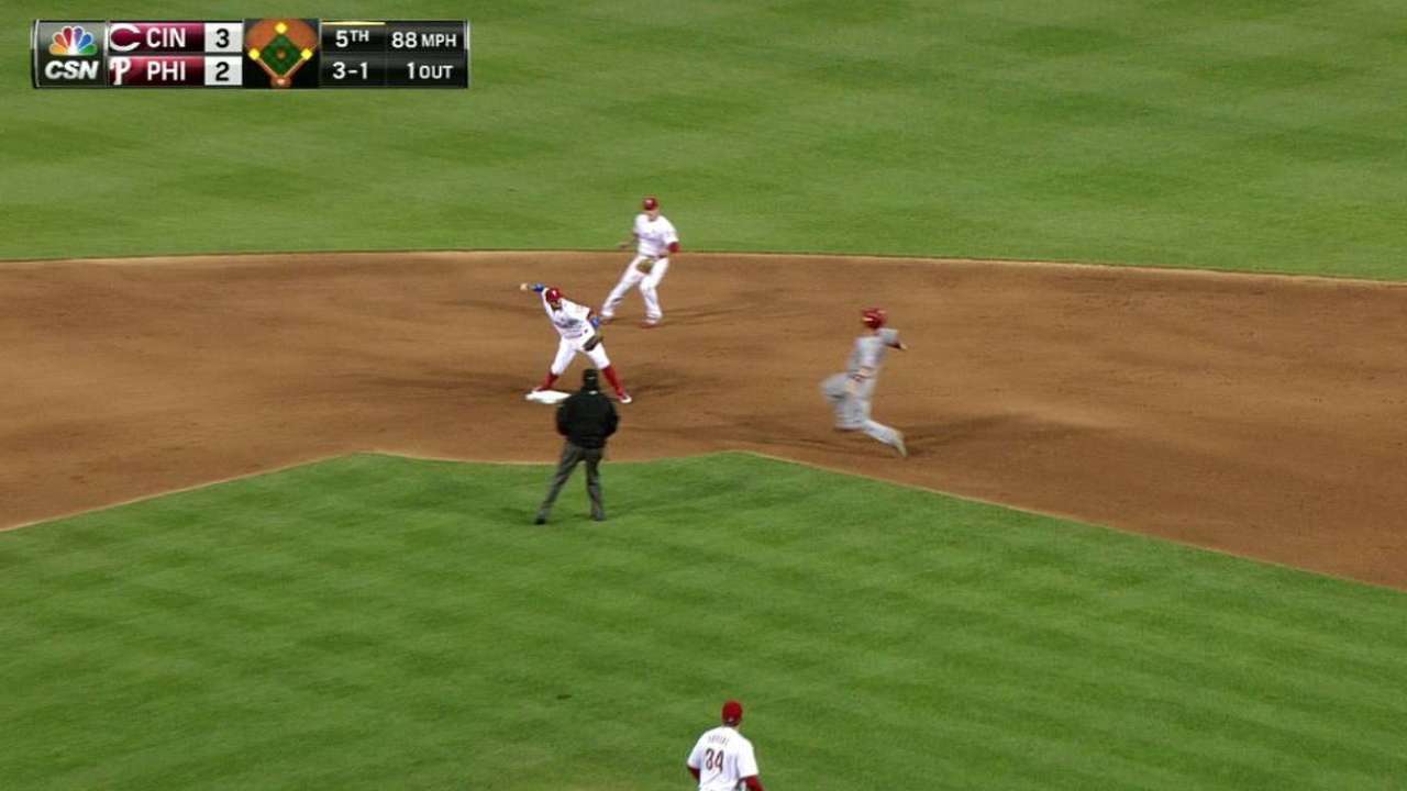 Harang's pinpoint control missing vs. Reds