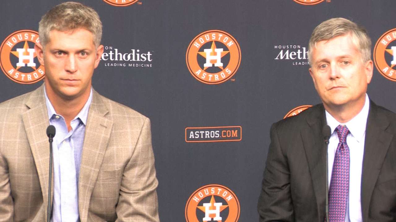 Astros on approach to '15 Draft