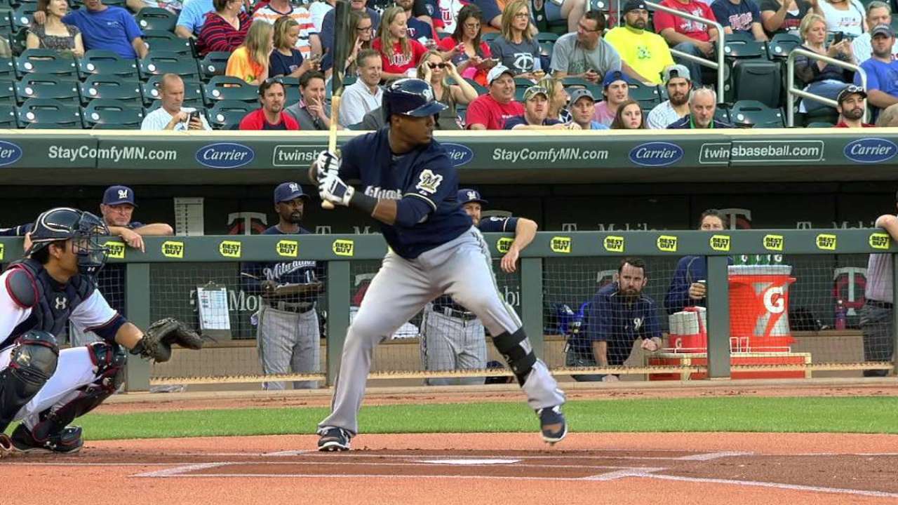 Segura's leadoff home run