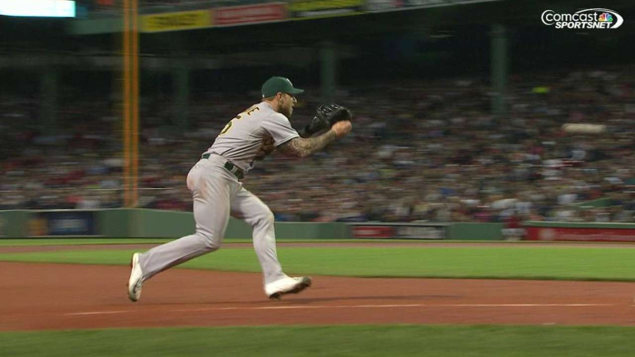 Lawrie's pick at third