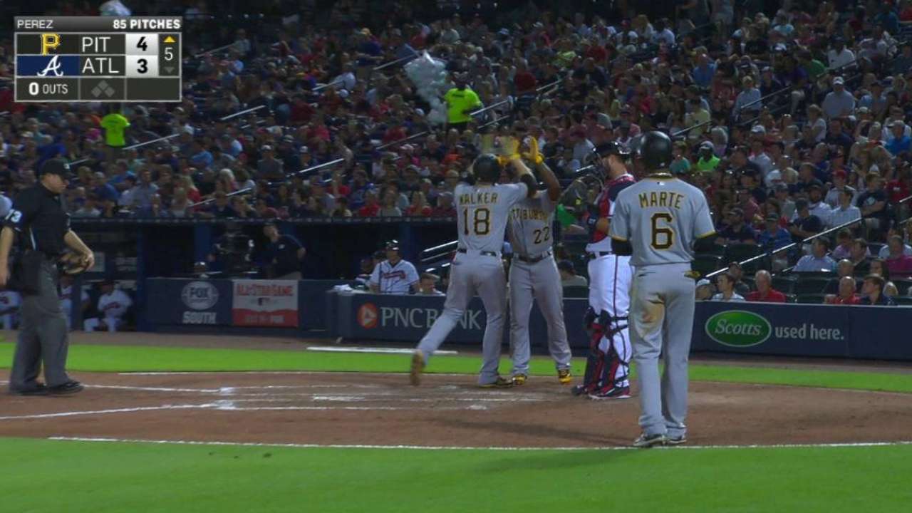 Walker's three-run homer